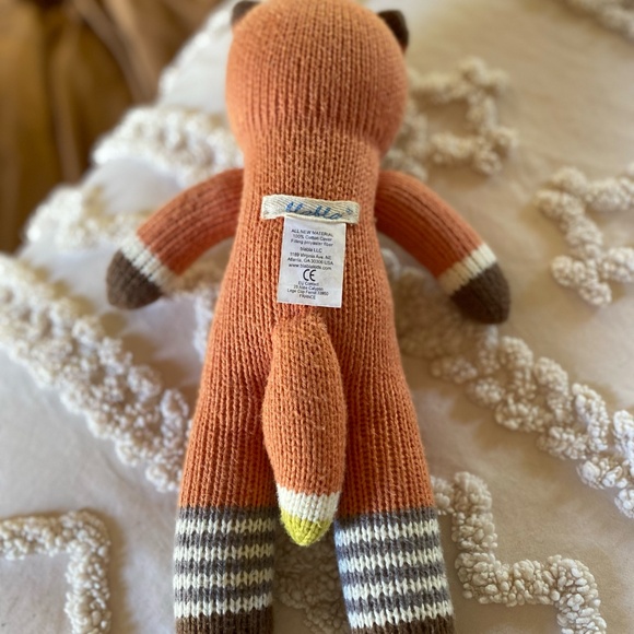 Anthropologie Blabla Red Fox Plush 12" - Picture 4 of 5